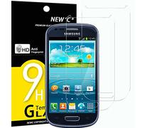 NEW'C 2 Pezzi, Vetro Temperato Compatibile con Samsung Galaxy S3 Mini, Pellicola Prottetiva Anti Graffio, Anti-Impronte, Durezza 9H, 0,33mm Ultra Trasparente, Ultra Resistente