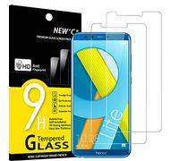 NEW'C 2 Pezzi, Vetro Temperato per Honor 9 Lite, Pellicola Prottetiva Anti Graffio, Anti-Impronte, Senza Bolle, Durezza 9H, 0,33mm Ultra Trasparente, Ultra Resistente