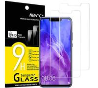 NEW'C 2 Pezzi, Vetro Temperato per Huawei Nova 3, Nova 3i, Pellicola Prottetiva Anti Graffio, Anti-Impronte, Senza Bolle, Durezza 9H, 0,33mm Ultra Trasparente, Ultra Resistente