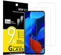 NEW'C 2 Pezzi, Vetro Temperato per Huawei Nova 5T, Pellicola Prottetiva Anti Graffio, Anti-Impronte, Senza Bolle, Durezza 9H, 0,33mm Ultra Trasparente, Ultra Resistente