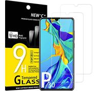 NEW'C 2 Pezzi, Vetro Temperato per Huawei P30, Pellicola Prottetiva Anti Graffio, Anti-Impronte, Senza Bolle, Durezza 9H, 0,33mm Ultra Trasparente, Ultra Resistente