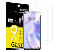 NEW'C 2 Pezzi, Vetro Temperato per Huawei P40 Lite 5G, [Non per Huawei P40 Lite 4G] Pellicola Prottetiva Anti Graffio, Anti-Impronte, Durezza 9H, 0,33mm Ultra Trasparente, Ultra Resistente