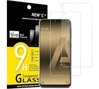 NEW'C 2 Pezzi, Vetro Temperato per Samsung Galaxy A20e, Pellicola Prottetiva Anti Graffio, Anti-Impronte, Senza Bolle, Durezza 9H, 0,33mm Ultra Trasparente, Ultra Resistente