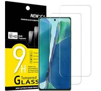 NEW'C 2 Pezzi, Vetro Temperato per Samsung Galaxy Note20, Pellicola Prottetiva Anti Graffio, Anti-Impronte, Senza Bolle, Durezza 9H, 0,33mm Ultra Trasparente, Ultra Resistente