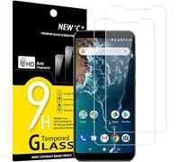 NEW'C 2 Pezzi, Vetro Temperato per Xiaomi Mi A2e, Pellicola Prottetiva Anti Graffio, Anti-Impronte, Senza Bolle, Durezza 9H, 0,33mm Ultra Trasparente, Ultra Resistente