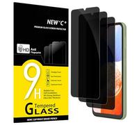 NEW'C 3 Pezzi, Pellicola Protettiva Privacy per Samsung Galaxy A14 5G/4G, M14 5G, Equilibrio tra privacy e protezione degli occhi - Ultra resistente - Vetro con durezza 9H