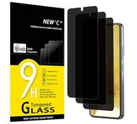 NEW'C 3 Pezzi, Pellicola Protettiva Privacy per Samsung Galaxy S22 5G, Angolo di Privacy 35 Gradi Bilanciato con Protezione per Gli Occhi, Durezza Ultra Resistente 9H, Senza Bolle