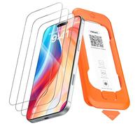 NEW'C 3 Pezzi, Pellicola Protettiva Schermo Intero per iPhone 17 Pro Max 6,9 pollici [Installazione Automatica], Vetro Temperato - Ultra Resistente - Adatta alla Custodia