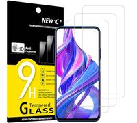 NEW'C 3 Pezzi, Vetro Temperato per Honor 9X, Honor 9X Pro, Pellicola Prottetiva Anti Graffio, Anti-Impronte, Senza Bolle, Durezza 9H, 0,33mm Ultra Trasparente, Ultra Resistente