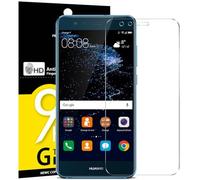 NEW'C 3 Pezzi, Vetro Temperato per Huawei P10 Lite, Pellicola Prottetiva Anti Graffio, Anti-Impronte, Senza Bolle, Durezza 9H, 0,33mm Ultra Trasparente, Ultra Resistente