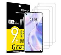 NEW'C 3 Pezzi, Vetro Temperato per Huawei P40 Lite 5G, [Non per Huawei P40 Lite 4G] Pellicola Prottetiva Anti Graffio, Anti-Impronte, Senza Bolle, Durezza 9H, 0,33mm Ultra Trasparente, Resistente