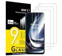 NEW'C 3 Pezzi, Vetro Temperato per OnePlus Nord CE 2 Lite 5G, Pellicola Prottetiva Anti Graffio, Anti-Impronte, Senza Bolle, Durezza 9H, 0,33mm Ultra Trasparente, Ultra Resistente