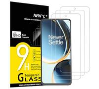 NEW'C 3 Pezzi, Vetro Temperato per OnePlus Nord CE 3 Lite 5G,OnePlus Nord N30 5G, Pellicola Prottetiva Anti Graffio, Anti-Impronte, Durezza 9H, 0,33mm Ultra Trasparente, Ultra Resistent