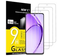 NEW'C 3 Pezzi, Vetro Temperato per Oppo A40 (CPH2669), A5 PRO 5G, Pellicola Prottetiva Anti Graffio, Anti-Impronte, Senza Bolle, Durezza 9H, 0,33mm Ultra Trasparente, Ultra Resistente