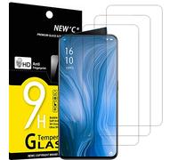 NEW'C 3 Pezzi, Vetro Temperato per Oppo Reno, Pellicola Prottetiva Anti Graffio, Anti-Impronte, Senza Bolle, Durezza 9H, 0,33mm Ultra Trasparente, Ultra Resistente