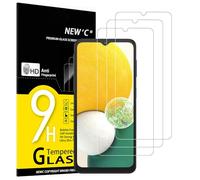 NEW'C 3 Pezzi, Vetro Temperato per Samsung Galaxy A13 5G, A13 4G, A04s, Pellicola Prottetiva Anti Graffio, Durezza 9H, 0,33mm Ultra Trasparente, Ultra Resistente
