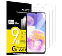NEW'C 3 Pezzi, Vetro Temperato per Samsung Galaxy A23 4G, Samsung Galaxy A23 5G, Pellicola Prottetiva Anti Graffio, Anti-Impronte, Durezza 9H, 0,33mm Ultra Trasparente, Ultra Resistente