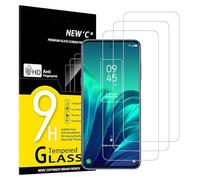 NEW'C 3 Pezzi, Vetro Temperato per TCL 20L / TCL 20L+ / TCL 20L Plus/TCL 20 5G / TCL 20S, Pellicola Prottetiva, Senza Bolle, Durezza 9H, 0,33mm Ultra Trasparente, Ultra Resistente.