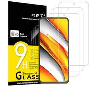 NEW'C 3 Pezzi, Vetro Temperato per Xiaomi Poco F3, Xiaomi Mi 11i, Pellicola Prottetiva Anti Graffio, Anti-Impronte, Senza Bolle, Durezza 9H, 0,33mm Ultra Trasparente, Ultra Resistente