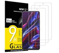NEW'C 3 Pezzi, Vetro Temperato per Xiaomi Poco X5 5G (6,67 Pollici), Pellicola Prottetiva, Senza Bolle, Durezza 9H, 0,33mm Ultra Trasparente, Ultra Resistente