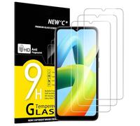 NEW'C 3 Pezzi, Vetro Temperato per Xiaomi Redmi A1,A1+,A2,A2+, Pellicola Prottetiva Anti Graffio, Anti-Impronte, Senza Bolle, Durezza 9H, 0,33mm Ultra Trasparente, Ultra Resistente