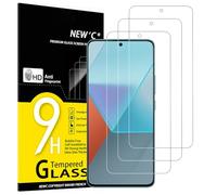 NEW'C 3 Pezzi, Vetro Temperato per Xiaomi Redmi Note 13 Pro 5G/4G, (non compatibile con Redmi Note 13 Pro+) Pellicola Prottetiva Anti Graffio, Anti-Impronte, Senza Bolle, Durezza 9H, Ultra Resistente
