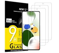 NEW'C Pellicola Vetro per Xiaomi Poco X5 Pro 5G, in Vetro Temperato | 3 Pezzi, HD Trasparente, 6,67 Pollici, Durezza 9H, Antigraffio, Senza Bolle, Oleofobico, Sensibile al Tocco