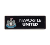 Newcastle United Stemma rettangolare ufficiale, nero con stemma del club