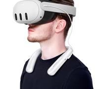 NEWDERY Batteria per Meta Quest 3S/3, 10000 mAh PD, caricabatterie rapido da appendere al collo per VR Oculus Quest, caricatore portatile USB C per Meta Quest 3S/3/2/1/Pro, iPhone 16|15 Pro/Max/Plus