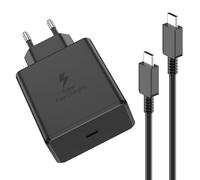 Newding Caricabatterie 45W USB-C per Samsung - Super Fast Charging 2.0, Compatibile con Galaxy S25/S24/S23/S22/S20 Ultra, Tab S10/S9/S8, Note10+