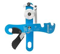 NewDoar Arrampicata Stop Discensore Rappelling Belay per corde 9-12mm I novizi per il salvataggio & Arboricoltore Certificazione CE
