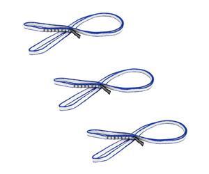 NewDoar Dyneema - Corda da arrampicata da 11 mm, 22 KN, 4840 lb, per arrampicata su roccia, creazione di sistemi di ancoraggio, attrezzatura di discesa, perfetta per lavori di alberi, 30 cm, 30 cm