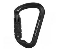 NewDoar Moschettone professionale da arrampicata certificato CE, 30 kN, resistente, con chiusura a vite a D, clip di bloccaggio per arrampicata su roccia, ramping, salvataggio, alpinismo, rappelling