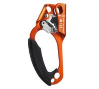 NewDoar UIAA & CE Ascender Mano Certificato Rock Climbing Albero Arboricoltore Rappelling Attrezzatura Attrezzatura Corda Morsetto per 8 ~ 13 MM Corda-Mano Sinistra Arancione