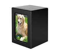 NEWDREAM: Scatola per ceneri per animali domestici, urna per ceneri di cani, urna per cremazione del cane, scatola per ceneri per cani, adatta per cani di piccola e media taglia sotto i 27,2 kg prima