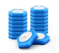 NEWE Ricariche Cleaner per Scopino WC 16PCS, Testine di Ricambio per la Pulisci Water Usa e Getta