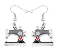 NEWEI Cute Macchina Da Cucire Orecchini Pendenti Moda Strumenti Di Cucito Gioielli per Le Donna Ragazze Regalo Decorazione Charms