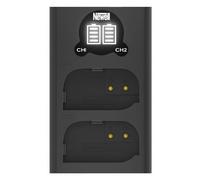 Newell Caricatore a doppio canale DL-USB-C per DMW-BLK22