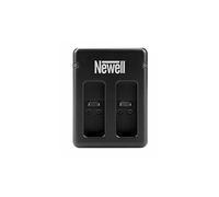 Newell Caricatore USB a due canali per caricabatterie professionale AABAT-001, dotato di due canali di ricarica e indicatore LED di stato del processo
