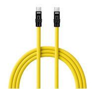Newell Cavo USB-C - USB-C 100 W, 2 m, silicone giallo-nero