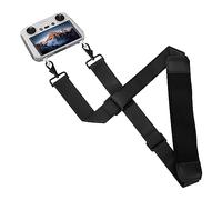 Newellsail Tracolla per DJI RC Regolabile Cordino da Collo Cinghia per Telecomando con CNC in Lega di Alluminio a Vite per DJI RC/DJI RC PRO/DJI Smart Controller (Nero)
