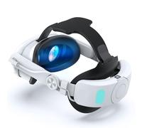 NEWENMO Elite Cinturino per Testa Compatibile con Quest 3, 5300 mAh Fascia per Testa Della Batteria, Regolabile VR Accessorio Halo per Diminuzione dello Stress e Tempo di Gioco Oculus Più Lungo