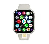 Newest VP29 Smart Watch 4G Full Network Android 2.29 Inch Rotating Camera SIM Card GPS WIFI NFC G00gle Services Support (8GB 128GB,Nero)