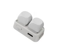 Newest Wireless Tooth Remote Control Keypad Dual Button Page Turner for Kobo E-Book Readers Lazy Artifact White