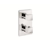 Newform - Ergo Q miscelatore termostatico a due uscite completo di parte incasso 67648 + 31061