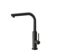 NEWFORM - KONBU miscelatore a L per lavello + doccetta [carbon satin]- 72535.M0.077