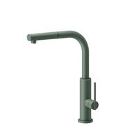NEWFORM - KONBU miscelatore a L per lavello + doccetta [soft eucalypt]- 72535.S0.165