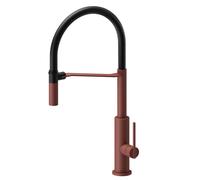 NEWFORM - KONBU miscelatore lavello [soft maple/nero opaco] - 72545.S2.167