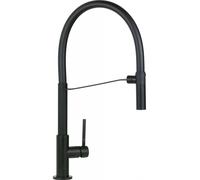 Newform - Maki Miscelatore monocomando per lavello con bocca girevole e orientabile finitura nero opaco - 71850.01.093