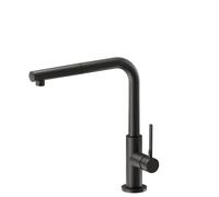 Newform - MAKI miscelatore per lavello bocca girevole e doccia estraibile [carbon satin] - 71825.M0.077